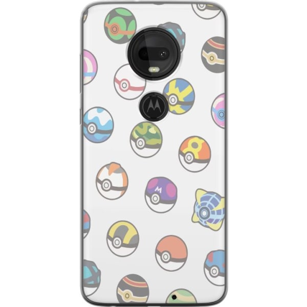 Motorola Moto G7 Gennemsigtig cover Pokemon