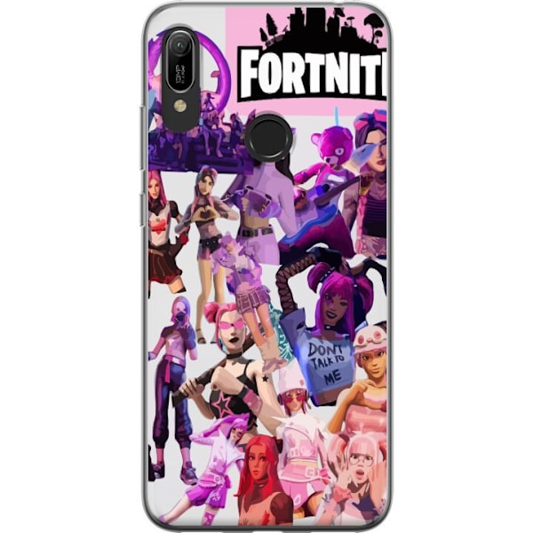 Huawei Y6 (2019) Läpinäkyvä kuori Fortnite