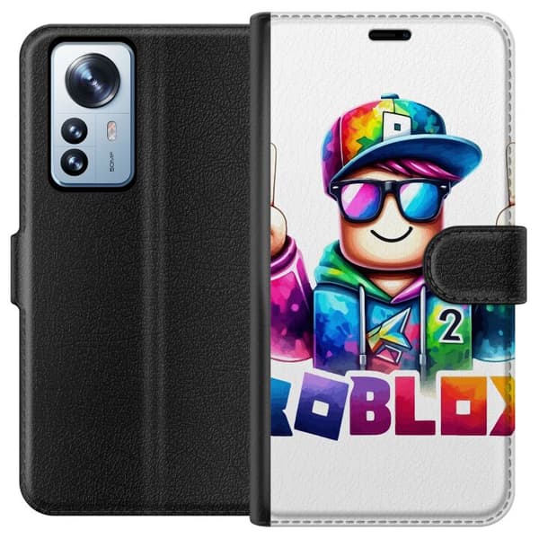 Kompatibelt Plånboksfodral till Xiaomi 12 Pro Roblox