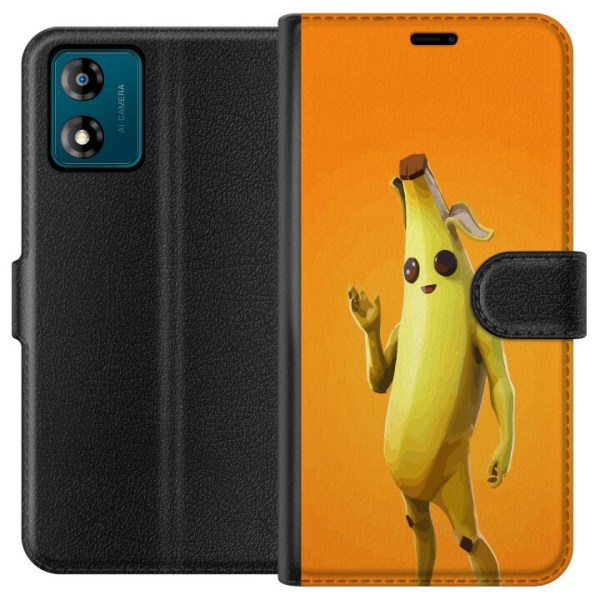 Motorola Moto E13 Plånboksfodral Fortnite - Peely