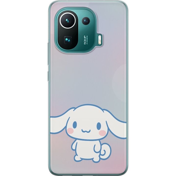 Xiaomi Mi 11 Pro Gjennomsiktig deksel Kawaii Sanrio Cinnamonro