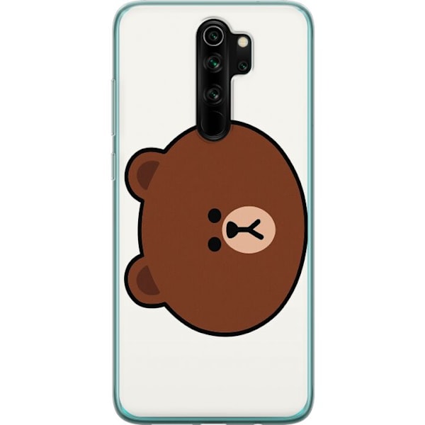 Xiaomi Redmi Note 8 Pro  Läpinäkyvä kuori line friends brow