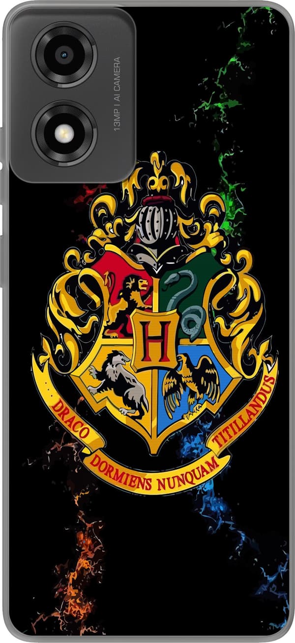 Kompatibelt Mobildeksel til Motorola Moto E14 Harry Potter