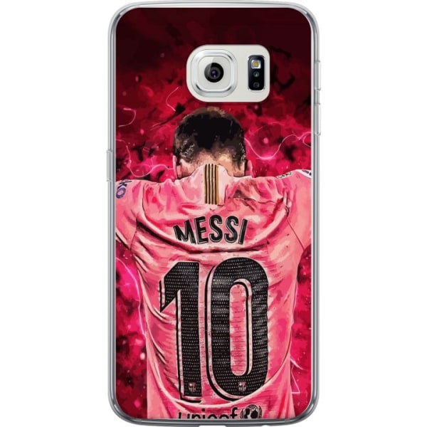 Samsung Galaxy S6 edge Gennemsigtig cover Messi