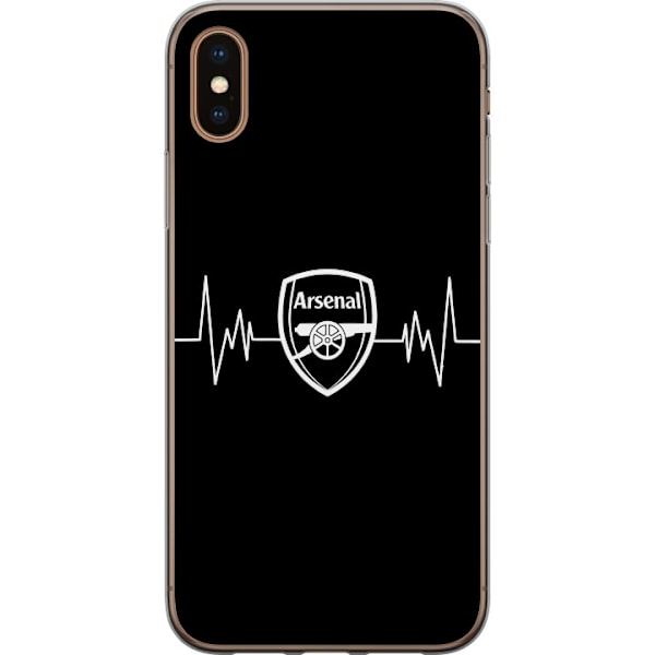 Apple iPhone X Gjennomsiktig deksel Arsenal