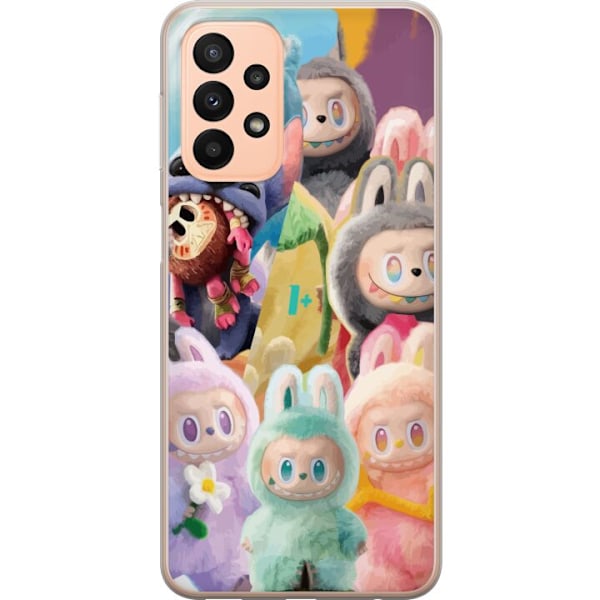 Samsung Galaxy A23 5G Gjennomsiktig deksel stor