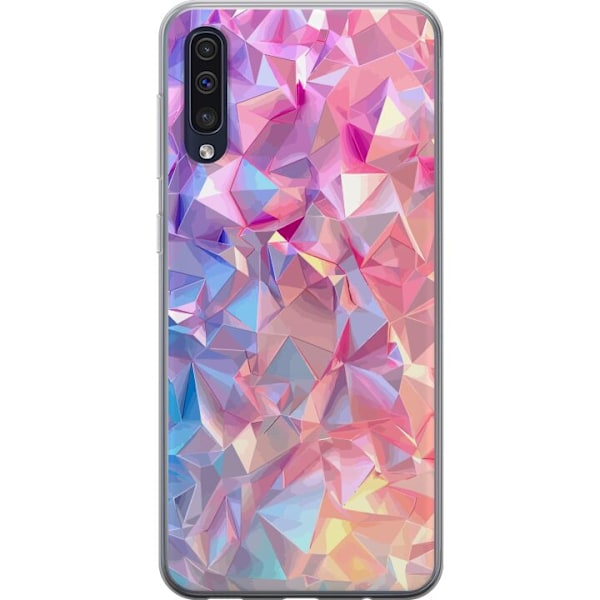 Samsung Galaxy A50 Genomskinligt Skal Dimensional Fantasi