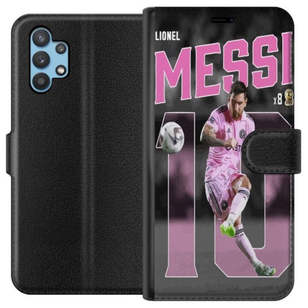 Samsung Galaxy A32 5G Plånboksfodral Lionel Messi - Rosa