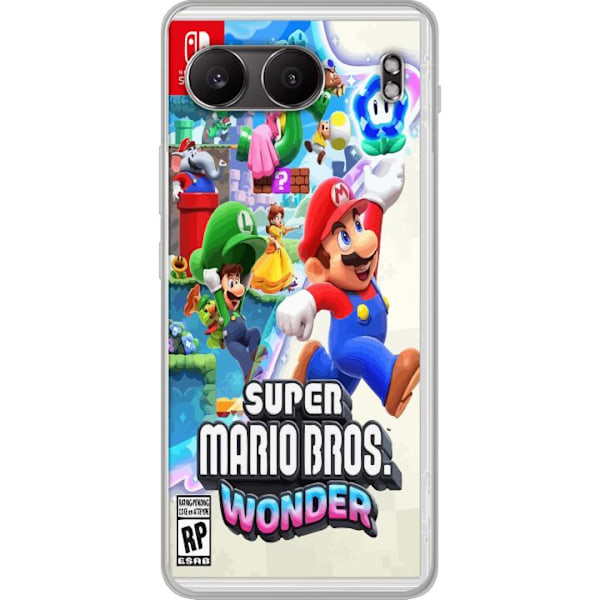 OnePlus Nord 4 Gjennomsiktig deksel Super Mario Wonder