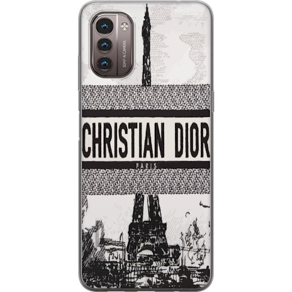 Nokia G21 Gennemsigtig cover Christian Dior