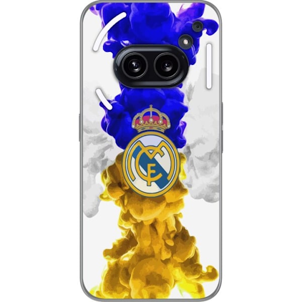 Nothing Phone (2a) Gjennomsiktig deksel Real Madrid Farger