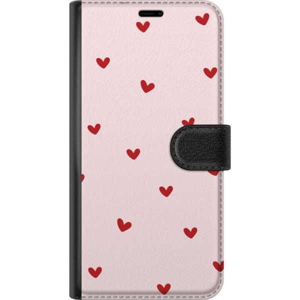 Samsung Galaxy S8 Plånboksfodral Hjärtan