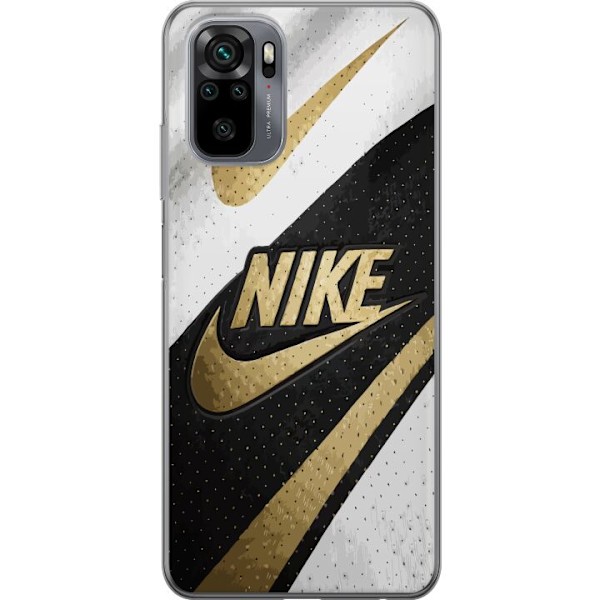 Xiaomi Redmi Note 10S Genomskinligt Skal Nike