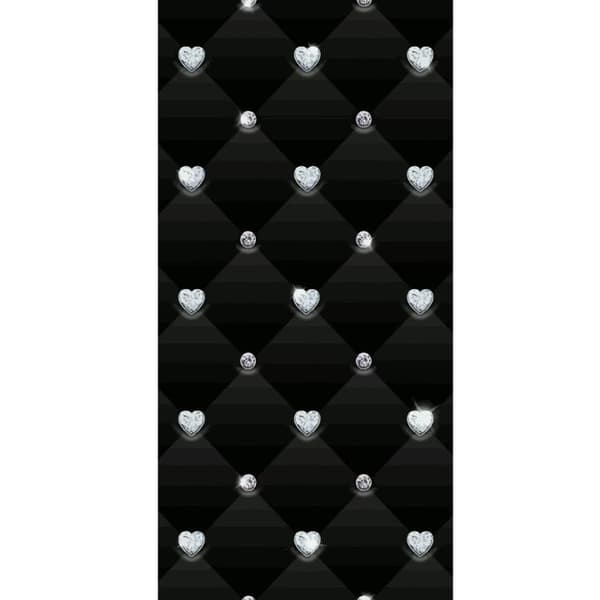 Kompatibelt Lommeboketui til Apple iPhone 13 Pro Bling Hjerte