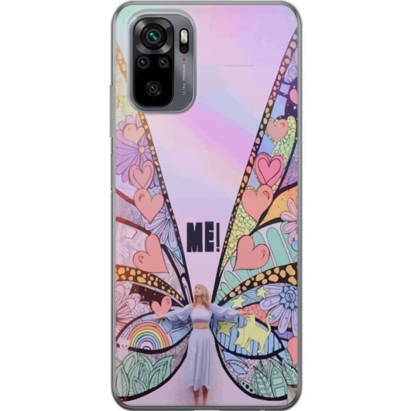 Xiaomi Redmi Note 10S Gennemsigtig cover Taylor Swift - ME!