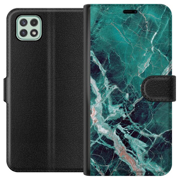 Samsung Galaxy A22 5G Plånboksfodral Marmor