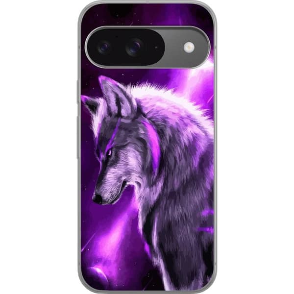 Kompatibelt Mobildeksel til Google Pixel 9 Pro Lilla Ulv