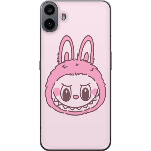 Nothing CMF Phone 1 Läpinäkyvä kuori Labubu Eläinradan Bunny-versio