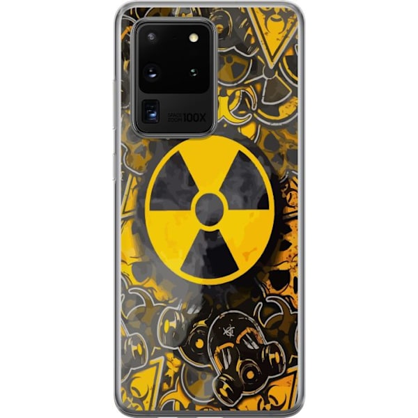 Samsung Galaxy S20 Ultra Läpinäkyvä kuori Vaarallinen