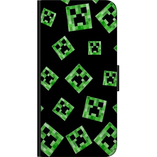 Kompatibelt Plånboksfodral till Samsung Galaxy A20s Minecraft