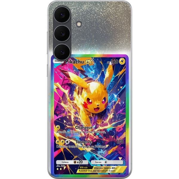 Kompatibelt Mobilskal till Samsung Galaxy S25 FE Pikachu gul