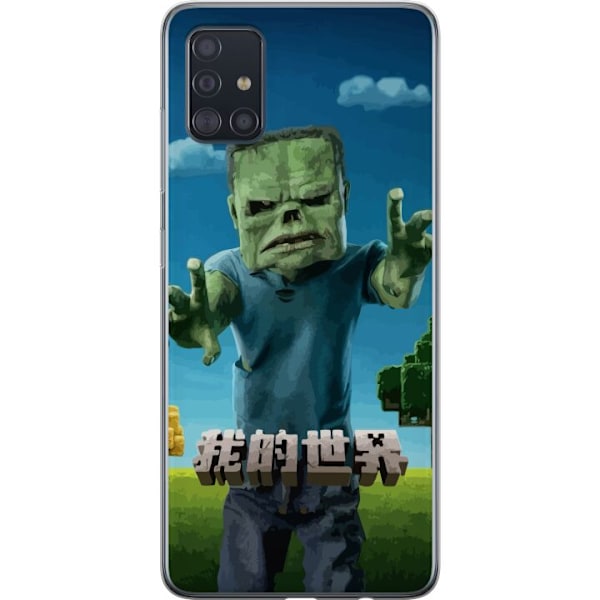 Samsung Galaxy A51 Läpinäkyvä kuori A Minecraft Movie