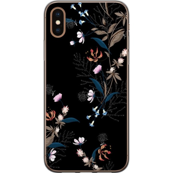 Apple iPhone X Cover / Mobilcover - Blomster