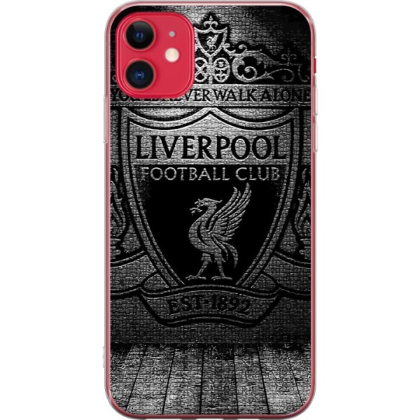 Apple iPhone 11 Läpinäkyvä kuori Liverpool FC