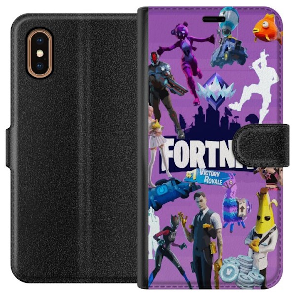 Apple iPhone XS Max Tegnebogsetui Fortnite