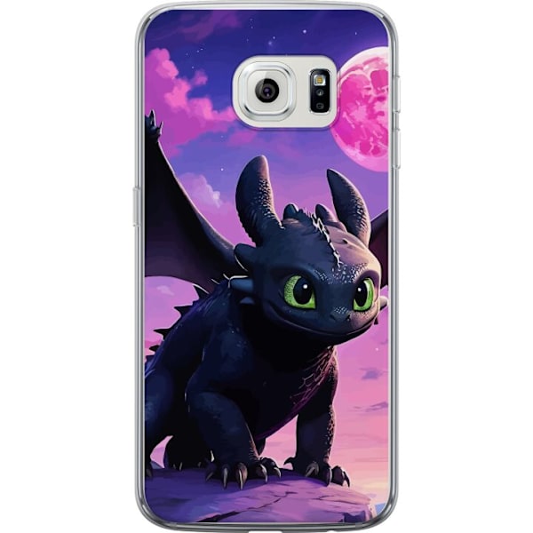 Samsung Galaxy S6 edge Genomskinligt Skal How to Train Your Dragon (Draktränaren)