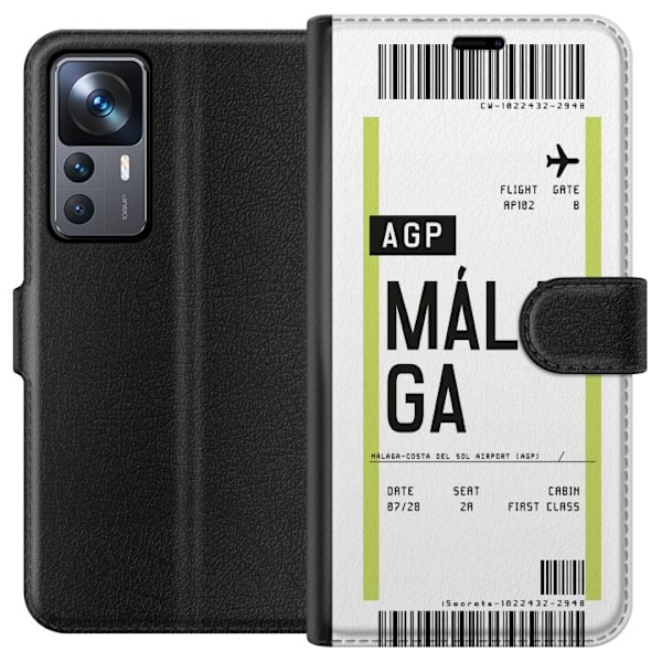 Xiaomi 12T Pro Lompakkokotelo Malaga