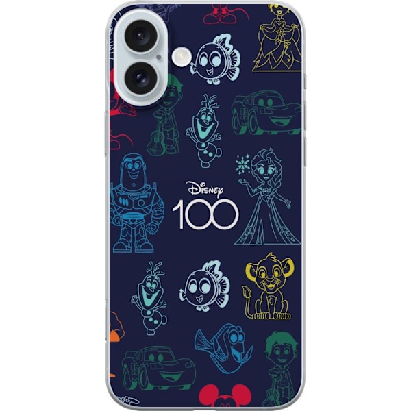 Apple iPhone 16 Plus Gennemsigtig cover Disney 100