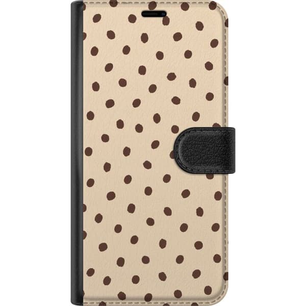 Kompatibel Tegnebogsetui til Apple iPhone 5s Beige lattepletter beige