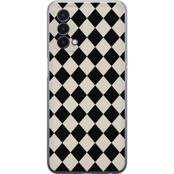 Kompatibel Mobilcover til OnePlus Nord N200 5G Sorte retroromber sort