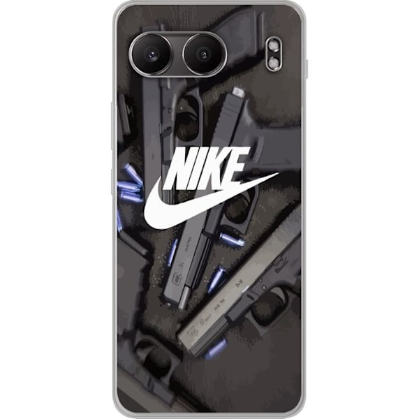 OnePlus Nord 4 Läpinäkyvä kuori Nike