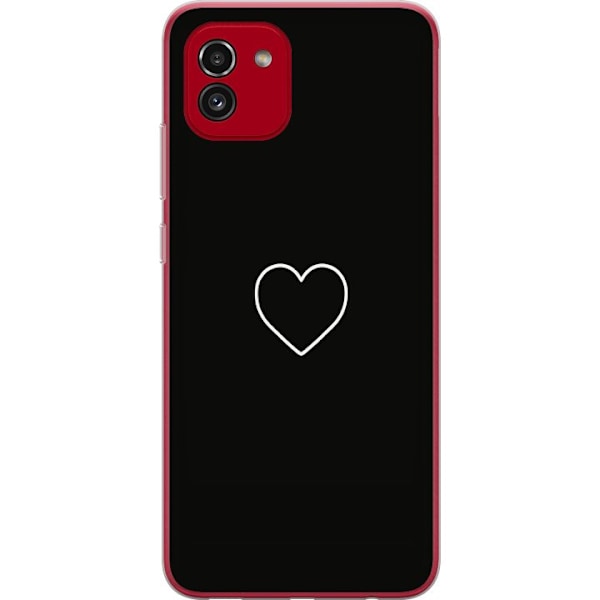 Samsung Galaxy A03 Kuori / Matkapuhelimen kuori - Sydän