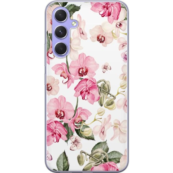 Kompatibelt Mobildeksel til Samsung Galaxy A54 Blomster