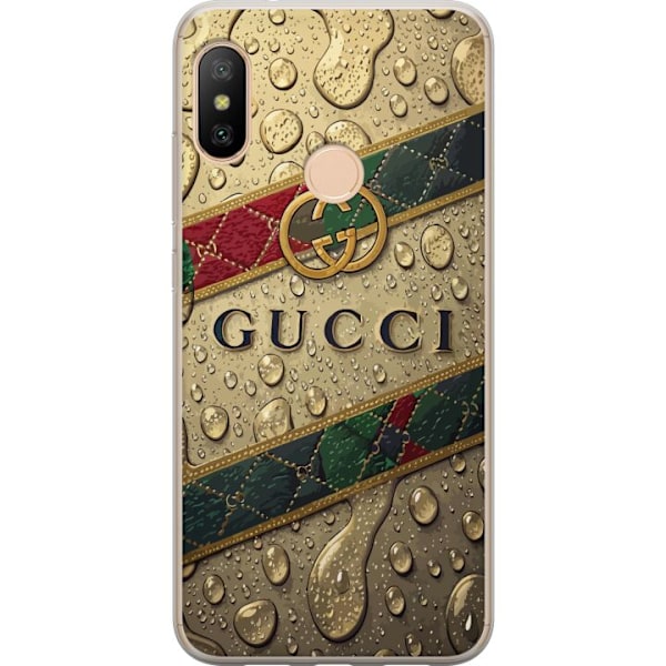 Xiaomi Redmi 6 Pro Gennemsigtig cover Gucci