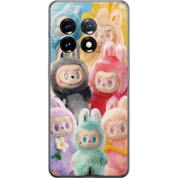 OnePlus 11R Genomskinligt Skal Labubu Sketch Style – Handrit