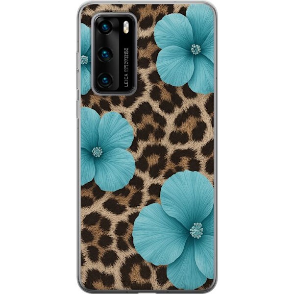 Huawei P40 Genomskinligt Skal Blossom Beast
