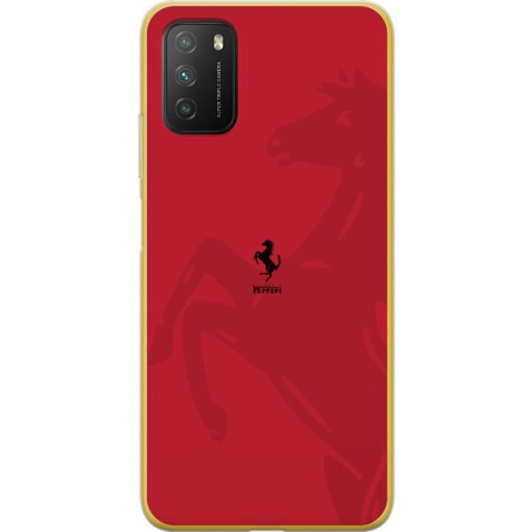 Xiaomi Poco M3  Gennemsigtig cover Ferrari