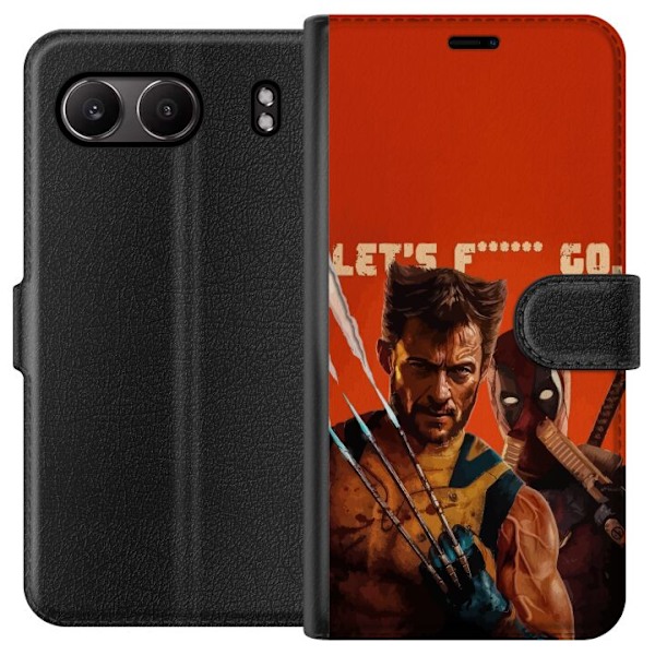 OnePlus Nord 4 Lompakkokotelo Deadpool & Wolverine