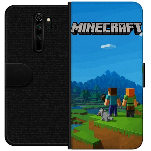 Xiaomi Redmi Note 8 Pro  Tegnebogsetui Minecraft Key Art