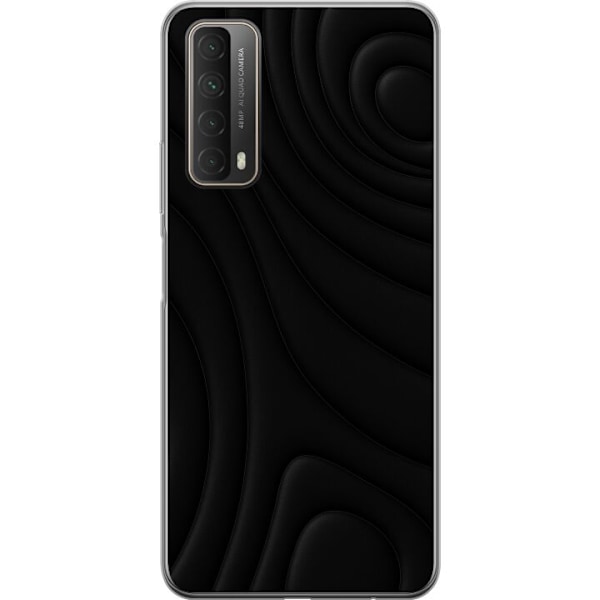 Huawei P smart 2021 Läpinäkyvä kuori Tummat Aallot