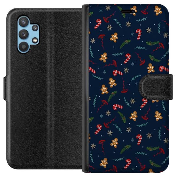 Yhteensopiva Lompakkokotelo Samsung Galaxy A32 5G Hyvää joulua