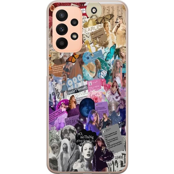 Kompatibelt Mobildeksel til Samsung Galaxy A23 Taylor Swift