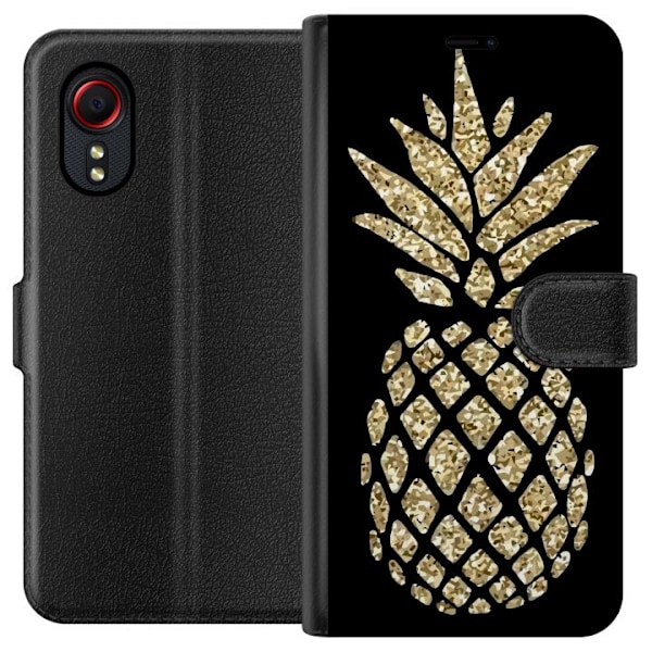 Samsung Galaxy Xcover 5 Plånboksfodral Ananas