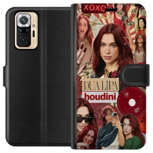 Xiaomi Redmi Note 10 Pro Lompakkokotelo Dua Lipa – Fashion &