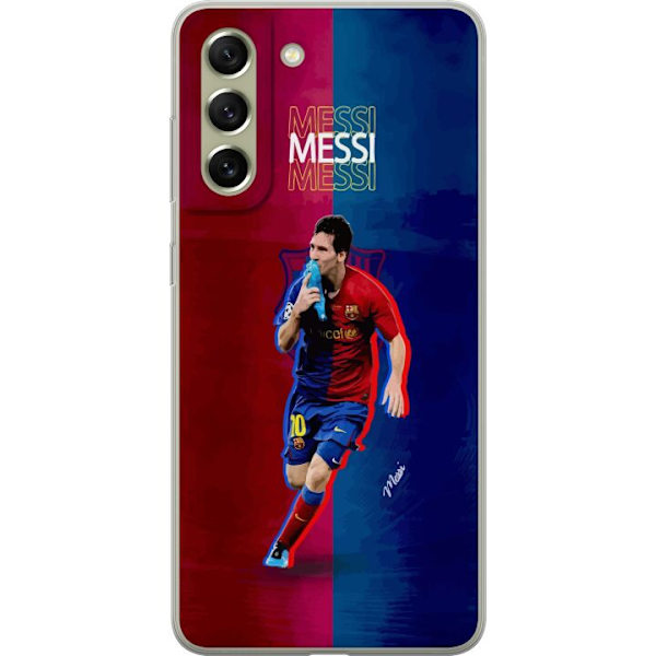 Samsung Galaxy S21 FE 5G Läpinäkyvä kuori Messi