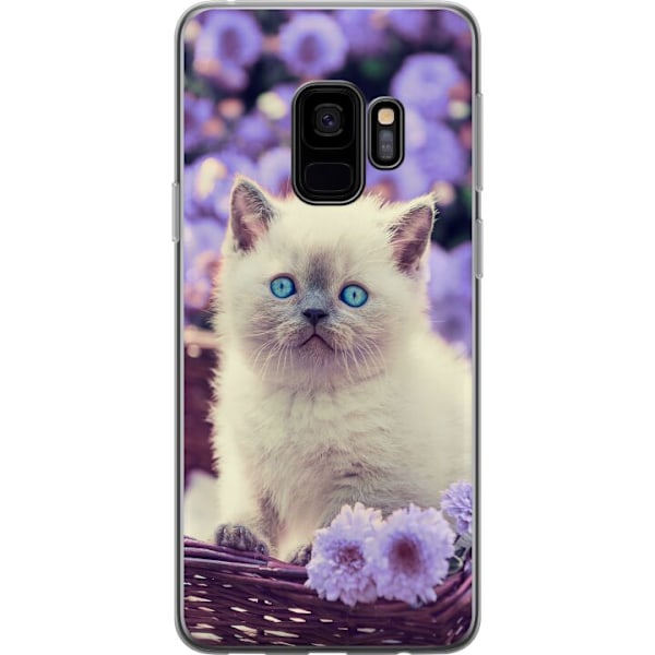 Samsung Galaxy S9 Gjennomsiktig deksel Katt